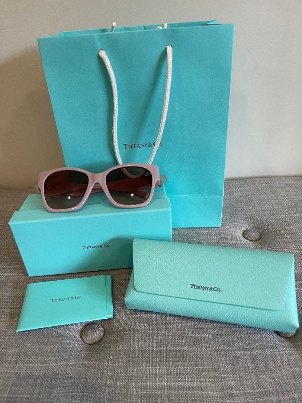 Pink Tiffany & Co. "Return to Tiffany" Heart Sunglasses